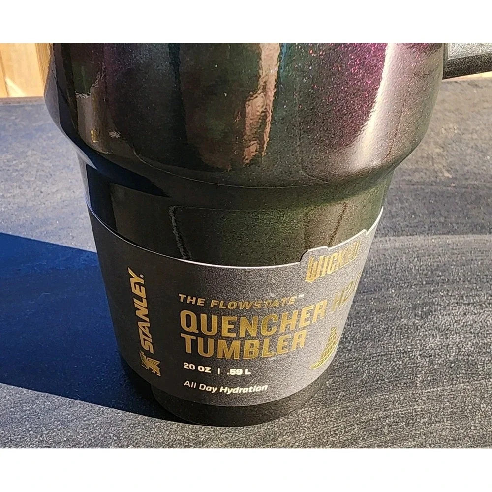 Stanley x Wicked Elphaba For‎ Good FlowState Quencher Tumbler Set 40oz 30oz 20oz - Picture 5 of 9